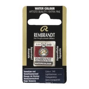 Rembrandt Professional Watercolor Half Pan -349 Venetian Red