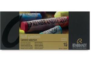 Rembrandt Professional Choice Extra Soft Pastel 15ct Whole Stick Set 31823017