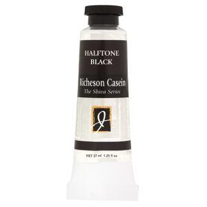 Richeson Shiva Series Casein Paint - (1.25oz/37mL) Halftone Black