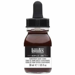 Liquitex Professional Acrylic Ink - (1oz/30ml) Transparent Burnt Sienna