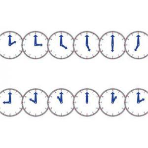 Hygloss Borders 3" x 36" - (12 Pack) Clocks