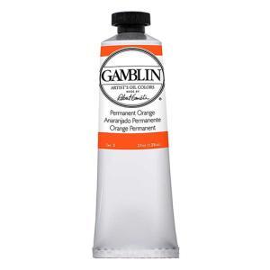 Gamblin Artist’s Oil Colors – (1.25oz/37ml) Permanent Orange