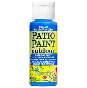 DecoArt Patio Paint Outdoor Acrylic - (2oz/59ml) Blue Jay