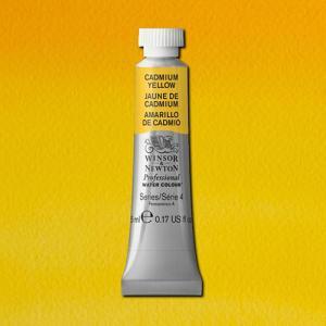 Winsor & Newton Professional Water Colour – (.17oz/5ml) Cadmium Yellow