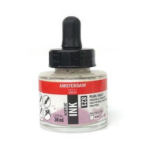 Royal Talens Amsterdam Acrylic Ink - (1oz/30ml) Pearl Violet