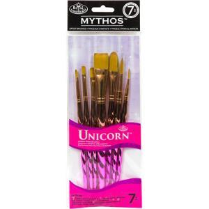 Royal Langnickel Mythos Unicorn Brush Set - (7 Pack) Assortment #2