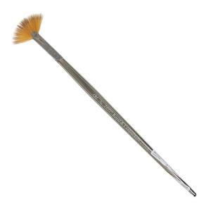 Royal Langnickel Soft-Grip Gold Taklon Brush - Short Handle, Short Liner #10/0