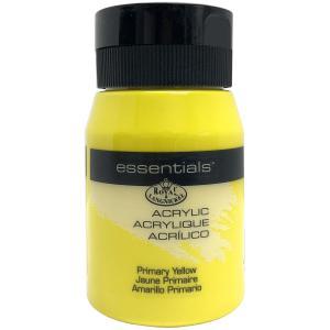 Royal Langnickel Essentials Acrylic Paint - (16.9oz/500ml) Primary Yellow