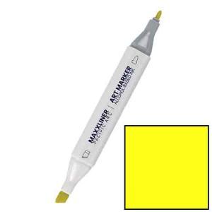 Pacific Arc Maxxliner Dual-tip Alcohol Marker - Canary Yellow  MX02-019-406