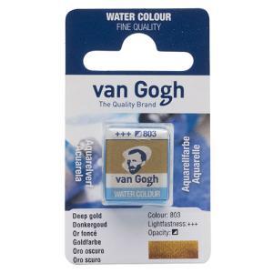 Royal Talens Van Gogh Water Colour Half Pan - Deep Gold