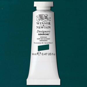 Winsor & Newton Designers Gouache  (0.47oz/14mL) Viridian