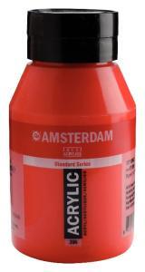 Royal Talens Amsterdam Acrylic Paint - (33.8oz/1000ml) 396  Naphthol Red Medium
