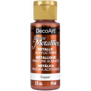 DecoArt Dazzling Metallics Acrylic Paint - (2oz/59ml) Copper