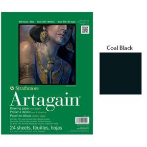 Strathmore 400 Series Artagain Drawing Sheet (446) 19" x 25" - (1 sheet, 60lb) Coal Black