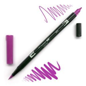 Tombow Dual Brush Pen -Deep Magenta 685