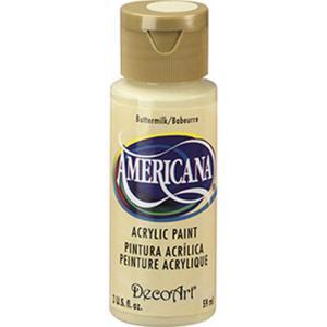DecoArt Americana Acrylic Paint - (2oz/59ml) Buttermilk
