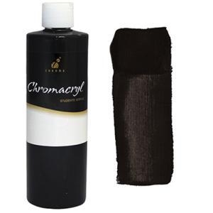 Chromacryl Acrylic Paint - (16oz/473ml) Black