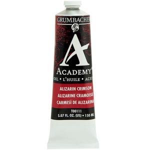 Grumbacher Academy Oil Paint - (5oz/150ml) Alizarin Crimson