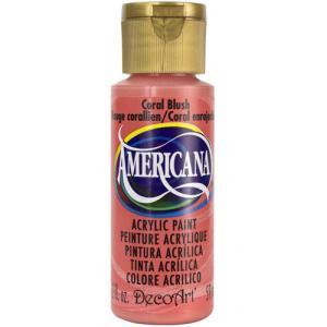 DecoArt Americana Acrylic Paint - (2oz/59ml) Coral Blush