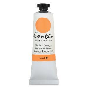 Gamblin Artists Oil Colors (1.25oz/37ml) Radiant Orange   1857