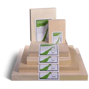 American Easel Cradled Birch Panel Board - Natural, 12" x 24"