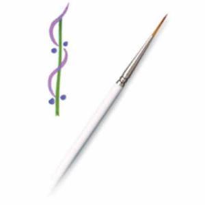Royal Langnickel Royal Gold Brush for Acrylic & Watercolor -Monogram Liner- #6