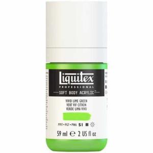 Liquitex Professional Soft Body Acrylic Paint - (2oz/59ml) Vivid Lime Green