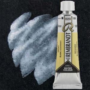 Royal Talens Rembrandt Watercolour - (0.3oz/10ml) Opaque White 106