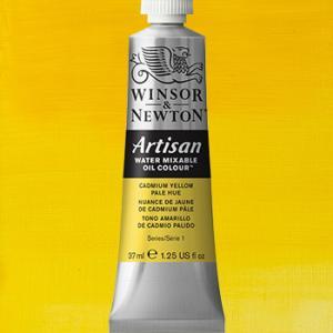 Winsor & Newton Artisan Water Mixable Oil Colour Paint - (1.25oz/37ml) Cadmium Yellow Pale Hue