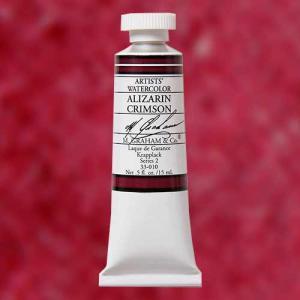 M. Graham & Co. Watercolor Paint – (0.5oz/15ml) Alizarin Crimson