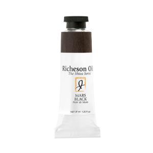 Richeson Shiva Series Oil Paint - (1.25oz/37ml) Mars Black