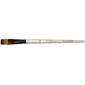 Daler Rowney Simply Simmons Mixed Media Brush - Short Handle, Flat Shader , Size 16 DR255060016