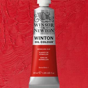 Winsor & Newton Winton Oil Colour Paint - (1.25oz/37ml) Vermillion Hue