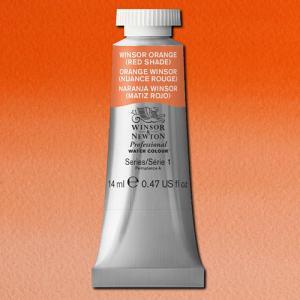 Winsor & Newton Professional Water Colour – (.47oz/14ml) Winsor Orange (Red Shade)