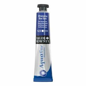 Daler Rowney Aquafine Watercolor Paint- Ultramarine Blue Dark 123