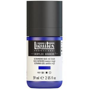 Liquitex Professional Acrylic Gouache Paint - (2oz/59ml) Ultramarine Blue (Red Shade)