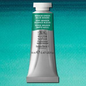 Winsor & Newton Professional Water Colour – (.47oz/14ml) Winsor Green (Blue Shade)