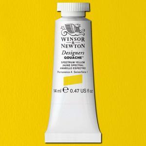 Winsor & Newton Designers Gouache  (0.47oz/14mL) Spectrum Yellow