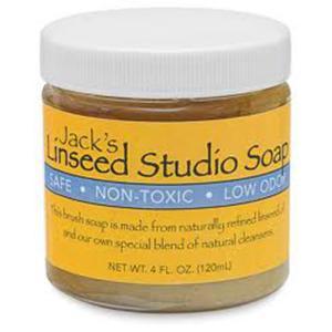 Jack's Linseed Studio Soap 4oz (120ml)