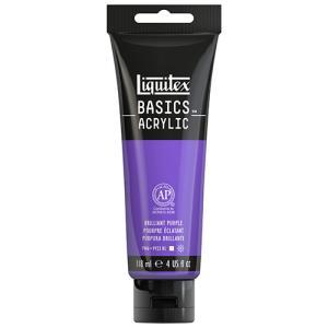 Liquitex Basics Acrylic Paint - (4oz/118ml) Brilliant Purple