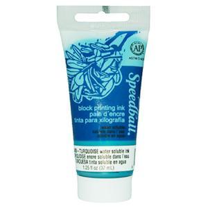 Speedball Block Printing Ink - (1.25oz/37ml) Turquoise