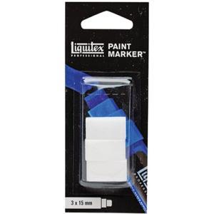 Liquitex Professional Wide Acrylic Paint Marker Replacement Nibs 15mm - (3 Pack)