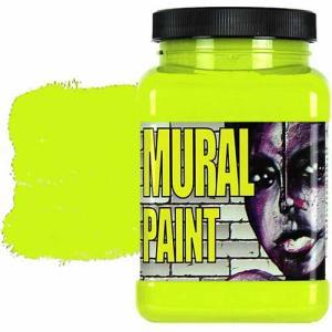 Chroma Acrylic Mural Paint - (16oz/474ml) CH2508 Psychedelic (yellow green)
