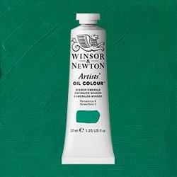 Winsor & Newton Artists' Oil Colour Paint - (1.25oz/37ml) Winsor Emerald