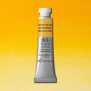 Winsor & Newton Professional Water Colour – (.17oz/5ml) Indian Yellow