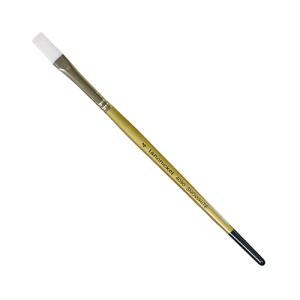 Royal Langnickel Snowhite Taklon Brush - Short Handle, Flat #4