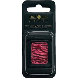 FineTec Pearlescent Watercolour Pan refill- Ruby