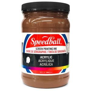 Speedball Screen Printing Acrylic Ink - (32oz/946ml) Brown