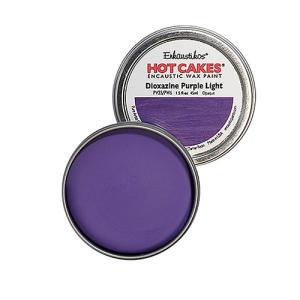Enkaustikos Hot Cakes Encaustic Wax Paint - (1.5oz/45ml) Dioxazine Purple Light