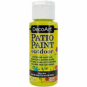 DecoArt Patio Paint Outdoor Acrylic - (2oz/59ml) Lime Zest